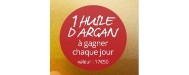 Fleurance Nature: Une huile d'argan à gagner chaque jour