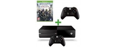 Cdiscount: XBOX One + Jeu Assassin's Creed Unity + 2e Manette pour 399€
