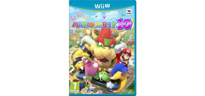 Auchan: Le jeu Mario Party 10 sur Wii U en précommande à 29,99€ au lieu de 34,99€