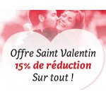 Euroflorist: 15 % de réduction sur tout le site pour la Saint Valentin