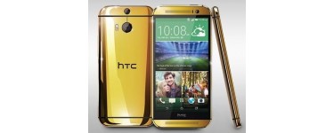 Rue du Commerce: Un HTC One M8 en Or 24 carats à gagner sur Twitter
