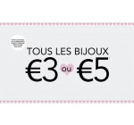 Claire's: Offre St Valentin : tous les bijoux à 3€ ou 5€