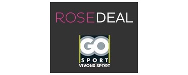 Veepee: Payez 20€ un bon d'achat de 40€ à valoir dans les magasins Go Sport