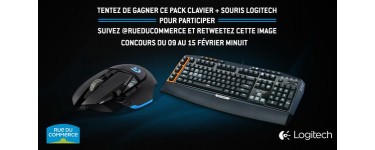 Rue du Commerce: Un pack clavier & souris Logitech à gagner sur Twitter