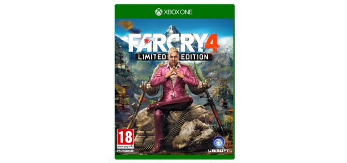 Zavvi: Far Cry 4 Limited Edition sur Xbox One et PS4 en import UK avec VF à 34,75€