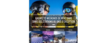 Rossignol: 12 week-ends au ski pour 2 personnes dans une station au choix à gagner