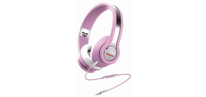 Norauto: Casque audio MTX iX1 Pink à 69,90€ au lieu de 159,90€