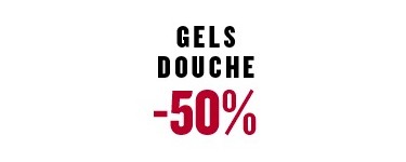 The Body Shop: 50 % de réduction sur les Gels Douche