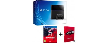 Auchan: Console PS4 + DRIVECLUB & STEELBOOK pour 399€ au lieu de 463.99€