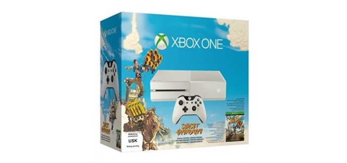 Micromania: Pack Xbox One + Sunset Overtdrive + Forza 5 + Halo Masterchief pour 399,99€