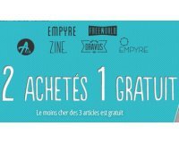 Blue Tomato: 2 articles achetés = 1 gratuit sur une sélection de marques