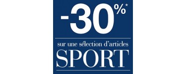 La Halle: - 30% sur une sélection d'articles Sport