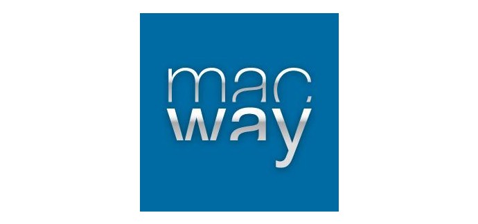 MacWay: 50€ de réduction dès 699€ d'achats et Livraison gratuite