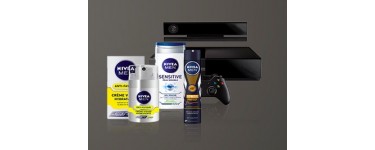 NIVEA MEN: 1 console de jeu à gagner ou 1 an de produits NIVEA MEN
