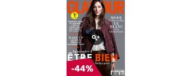 Viapresse: Abonnement 1 an au Magazine Glamour à 12€ au lieu de 21.60€