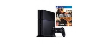 Amazon: 1 console PlayStation 4 + le jeu Battlefield : Hardline pour 399€