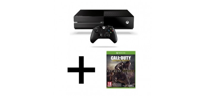 Auchan: Pack XBOX One 500 Go + Call of Duty AW ou Battlefield Hardline pour 379€