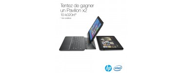 Amazon: Gagnez 5 PC portable hybride 10 pouces HP Pavilion x2, 5 bons d'achat de 100€...