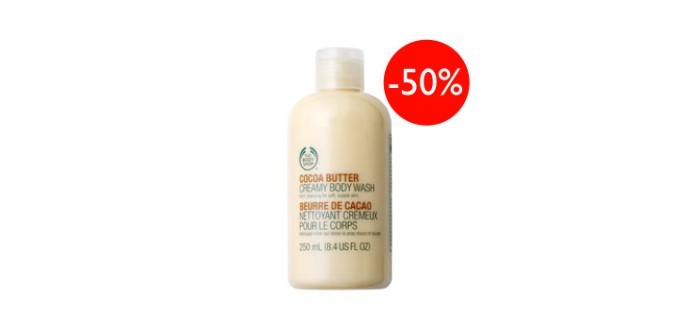 The Body Shop: -50% sur les gels douche