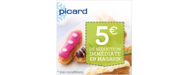 Picard: 5€ offerts dès 30€ de commande