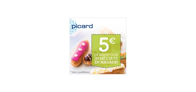 Picard: 5€ offerts dès 30€ de commande