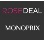 Monoprix: Rosedeal Monoprix : Payez 5€ pour obtenir un code de -50% sur le rubrique Mode