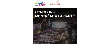 SNCF Connect: Gagnez une semaine à Montréal durant le festival de votre choix