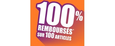 Auchan: 100 articles 100% remboursés en bons d'achat