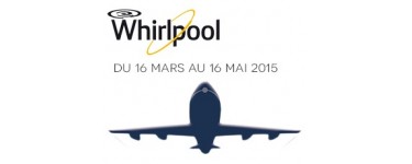 Darty: Un vol A/R en Europe pour 2 personnes offert pour l'achat d'un produit Whirlpool