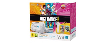 Auchan: Console Wii U 8 Go + 2 jeux (Just Dance 2014 & Nintendo Land) pour 209,99€