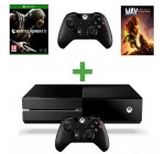 Cdiscount: XBOX One + Mortal Kombat X + 2e Manette + Max : The Curse of Brotherhood à 380€