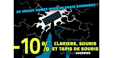 LDLC: - 10% sur les tous les claviers, souris et tapis de souris
