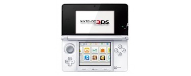 Amazon: Console Nintendo 3DS - blanc arctique + le bloc d'alimentation pour 134€
