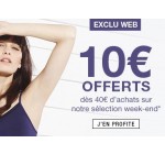 Monoprix: 10€ offert dès 40€ d'achats sur la sélection Week-end