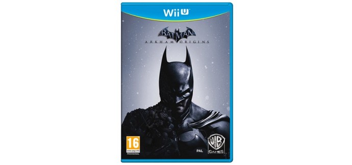 Auchan: Jeu Batman : Arkham Origins sur Wii U à 10€ au lieu de 14,99€