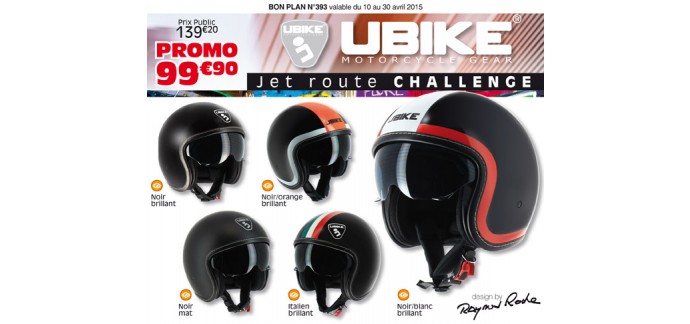 Cardy: Votre casque UBIKE à 99,90€ au lieu de 139,20€