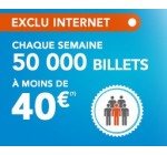 SNCF Connect: 50000 billets à moins de 40€ avec votre carte de réduction SNCF