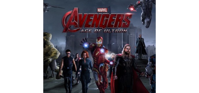 JouéClub: 190 places de cinéma pour le film Avengers : L'ère d'Ultron à gagner