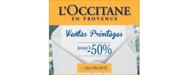 L'Occitane: Jusqu'à 50% de remise sur une sélection d'articles