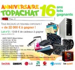 TopAchat: 16 ans Top Achat : plus de 22000€ de lots hightech à gagner