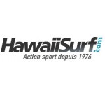 HawaiiSurf: 5€ de remise à partir de 50€ d'achat