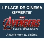 Cdiscount: 1 place de cinéma pour Avengers 2 offerte pour l'achat d'un jeu Disney