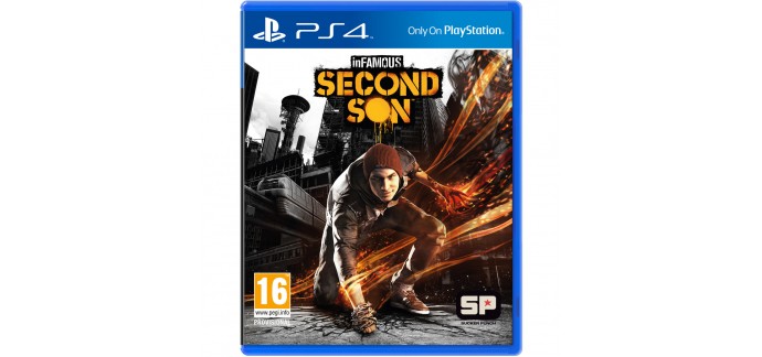 Fnac: InFamous Second Son sur PS4 est à 19.90€ au lieu de 39,99€