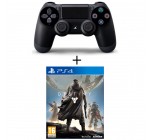 Auchan: Pack Manette PS4 Dualshock + le jeu Destiny pour 59,99€