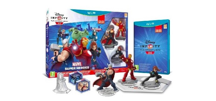 Amazon: Disney Infinity 2.0 : Marvel Super Heroes sur Wii U à 41,10€ au lieu de 69,99€
