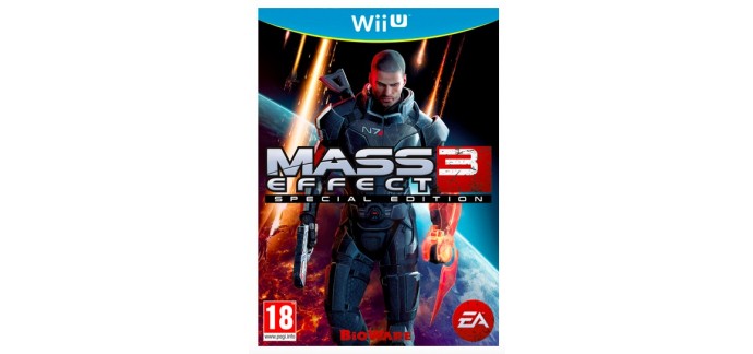Zavvi: Mass Effect 3: Special Edition sur Wii U à 6,85€ (Import UK avec VF)