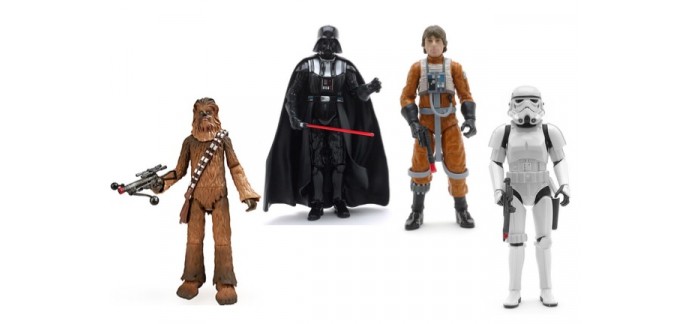 Disney Store: 1€ la seconde figurine d'action Star Wars achetée