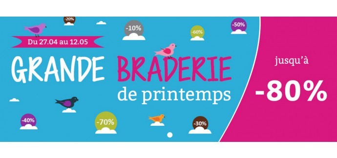 Viapresse: Jusqu'à -80% sur la grande braderie de printemps