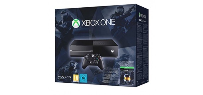 Amazon: Console Xbox One + le jeu Halo : The Master Chief Collection à 299€