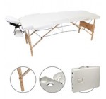 Rakuten: Table de massage pliante + Housse + accessoires à 60€
